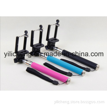 Self Photo Holder Aluminium Alloy Extendable Monopod + 1 Head for Cellphone and Camera 3 Colours